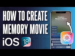 How to Create Memory Movie on iPhone (iOS 18.1 Apple Intelligence)