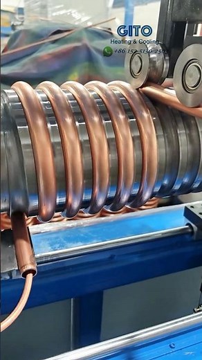 Double Copper Tube Spiral Coiling Process