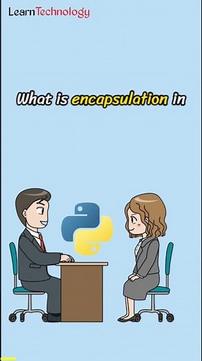 Encapsulation in Python #pythontutorial #shorts #ytshorts