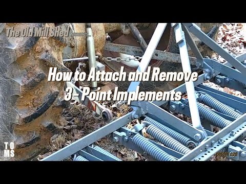 How to attach 3 point Implements Ep 028