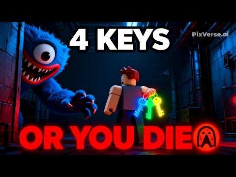 I Collected ALL 4 Keys to Escape Poppy Playtime! 😨