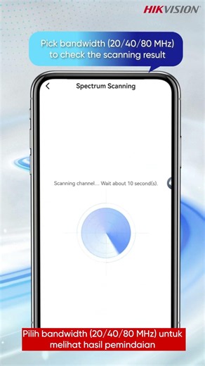 Hikvision Networking Products | Spectrum Scanning untuk Optimasi Jaringan Nirkabel