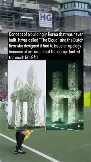 The Controversial “Cloud” Tower That Was Never Built 😳 #shorts