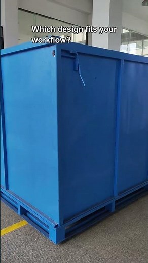 Open or closed metal bins: What Industrial Buyers Should Check