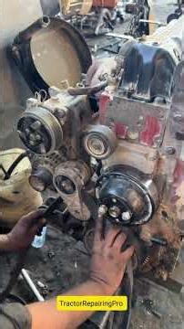 Easy Tractor Repair Hack 😲Tractor Not Starting? Try This! 🚜#repair #mechanical #mechaniclife