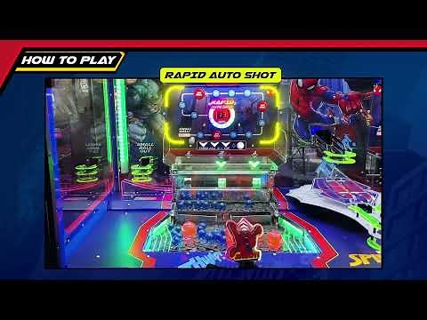 Spider Man Coin Pusher official video