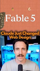 Claude Fable 5 builds cinematic 3D websites with AI automation
