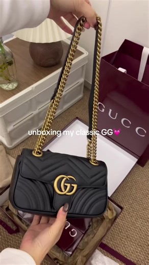 Unboxing My Classic GG Gucci Bag Experience