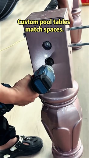 Factory-made pool tables using tested materials for reliable, long-term performance. #pooltable