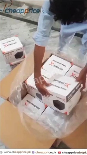 Packing Speed-X 400UL Thermal Receipt Printers for Shipment