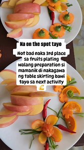5.7K views · 67 reactions | Walang table skirting naka 3rd place din gawang Mamanik. Pasensya na eto lang nakaya ko  walang practice2. Na on the spot tayo. #highlight #everyone #followers #trendingreelsvideo #reelsfyp | Maribeth Timbang | Facebook