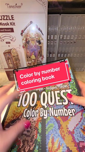 New Mystery Coloring Book: Squares, Triangles, Hexagons & Circles!