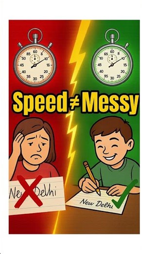 Fast Writing ≠ Messy Writing | Truth About Handwriting ✍️ #Handwriting #HandwritingImprovement