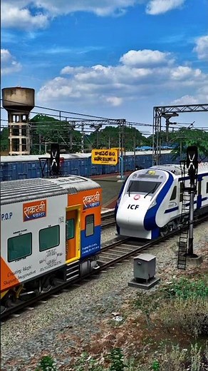 ICF Vande Bharat Coupling Double Decker TRAIN | Train Simulator | Train Games #train #traingame