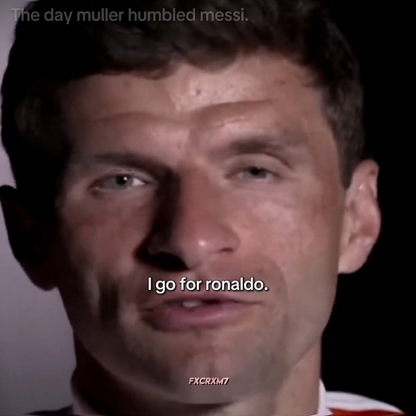 The day muller humbled messi💀☠️ subscribe for more🔥 #viral #football #edit #muller #messi