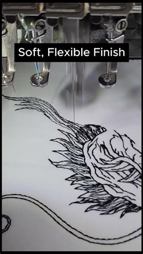 Chinese dragon embroidery #shorts