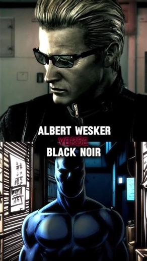 Black Noir Vs Albert Wesker #theboys #residentevil