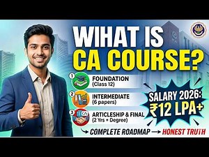 CA Course Full Details 2026: Eligibility, Fees, Duration & Salary