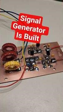Signal Generator Scratch Build Circuit for Ham Radio