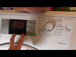 How to Tip #26 : Activate or De activate Child lock feature on a Beko Excellence Washing Machine.