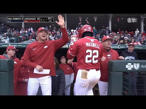 #3 Arkansas vs Oral Roberts Game 2 2025