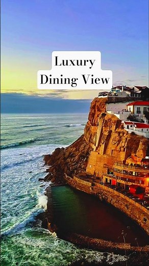 Dinner with a View: Azenhas do Mar! 🌊🍷