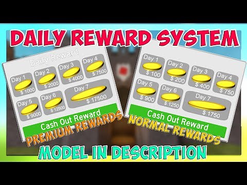 How to make a DAILY REWARD SYSTEM | Roblox Studio Tutorial 2020