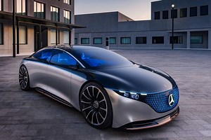 Mercedes Vision EQS: un concepto de automóvil 100% eléctrico y autónomo con doble motor que muestra el futuro de la línea EQ