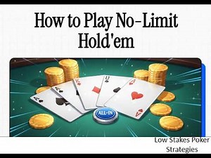 HOW TO PLAY NO LIMIT HOLD’EM (Learn Fast and Start Playing Today)