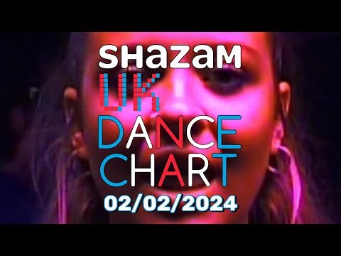 🇬🇧 SHAZAM UK DANCE CHART (02/02/2024) | TOP-20 & NEW-ENTRIES OVERVIEW