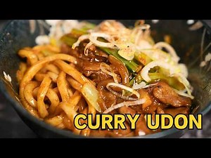 Make Ultimate Japanese Curry Udon Noodle with Golden Curry Block ! The Rich Soup is Delicious!