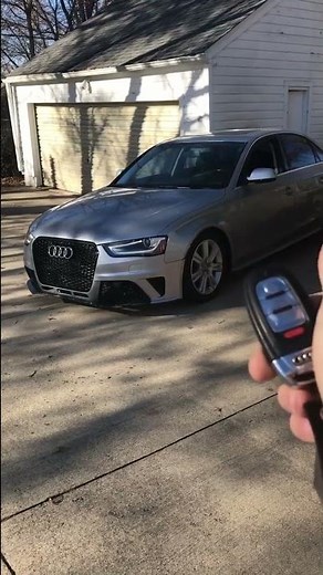 Audi A4 remote start system, USA