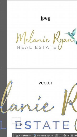 The difference between a JPEG and Vector