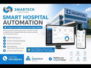 Smart Hospital Automation System | Complete Hospital Management Software Demo 🏥