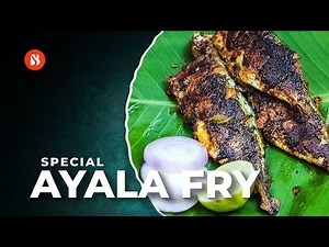 Ayala Shallow Fry | Bhangda Fry | Mackerel Fry | Mackerel in a pan