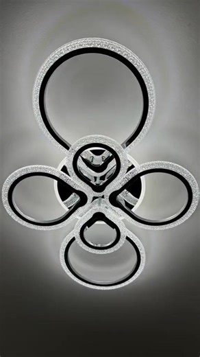 💡 Transform your room into pure elegance this Christmas! The SJV 8 Rings Modern LED Ceiling Light brings luxury, brightness, and comfort — all in one stunning design! ✅ Modern & Stylish – 8-ring gold design adds a classy touch to any home. ✅ Adjustable Lighting – 3 color modes (Warm, Cool, Natural) with remote control. ✅ Powerful & Energy Saving – 100W high brightness, saves electricity bills! ✅ Perfect For – Living room, dining area, kitchen, or bedroom. 🎁 Christmas Special Offer – Limited St