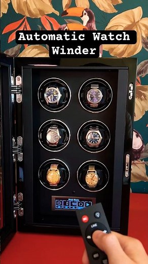 Automatic Watch Winder Case Box by EnigWatch #watchwinder #automaticwatch #watchcollector