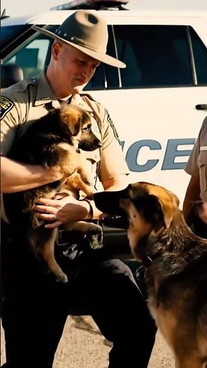 German Shepherd K9 Police Dog Saves a Baby Dog in Deep Texas Forest | Emotional Rescue Story
