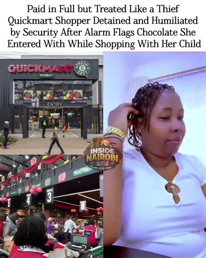Shopper Humiliated After False Alarm at Quickmart