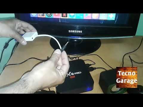 Como conectar un TV BOX a monitor de PC