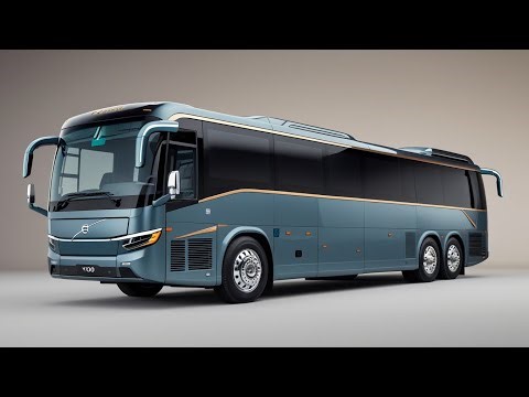 2026 Volvo 9100 Expensive Modern Luxury Bus Officially Unveil First Look