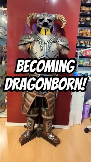 Becoming Dragonborn : Complete! ⚔️🐉 #evafoam #cosplay #skyrim