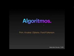 Algoritmos. Matemática Discreta - FIUBA.