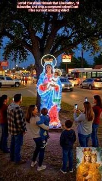 You Won't Believe This Virgin Mary Statue Is Made from Plastic Bottles! ♻️✨#VirginMary #ChristianArt