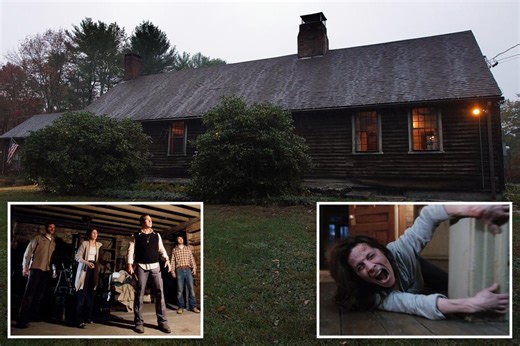 ‘Conjuring’ house heads to auction after foreclosure — and the spooky details are just perfect
