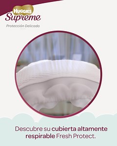 Si estás en busca de una protección delicada para tu bebé, Huggies® Supreme® es para ti, ya que gracias a su tecnología, mantiene su piel más seca y saludable. Adquiérelo aquí | Huggies Mexico