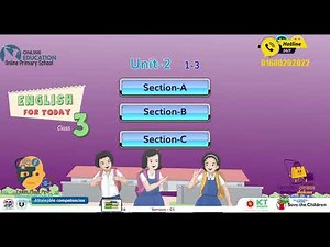 English For Today Class 3 Unit Two Lesson All Introducing Some one Greetings Animated
