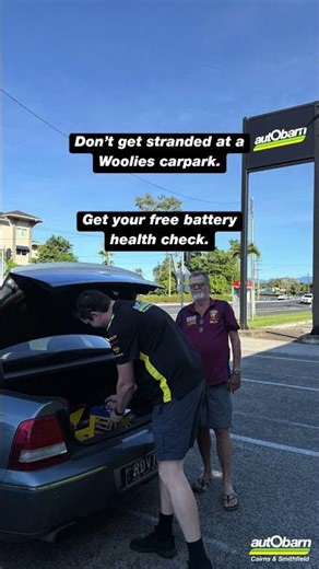 We've All Been There... Get Your Free Battery Health Check