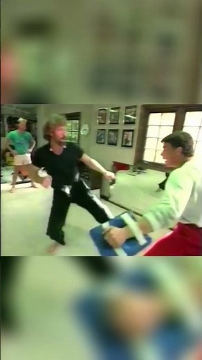 Chuck Norris & Van Damme: Martial Arts Legends Training Together!