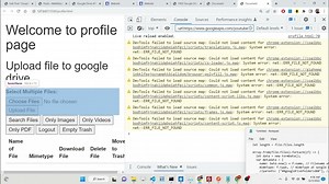 Google Drive API Example to Upload Multiple Files to Drive Using OAuth2 in Browser Using Javascript